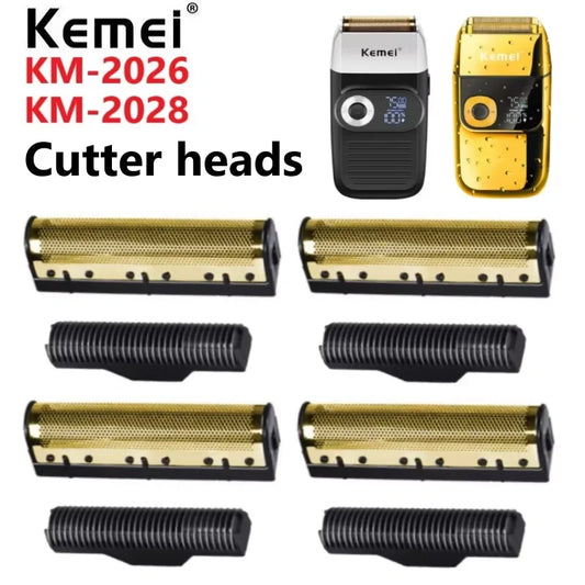 Kemei Original Electric Shavers Blades Golden Foil Knife Net and