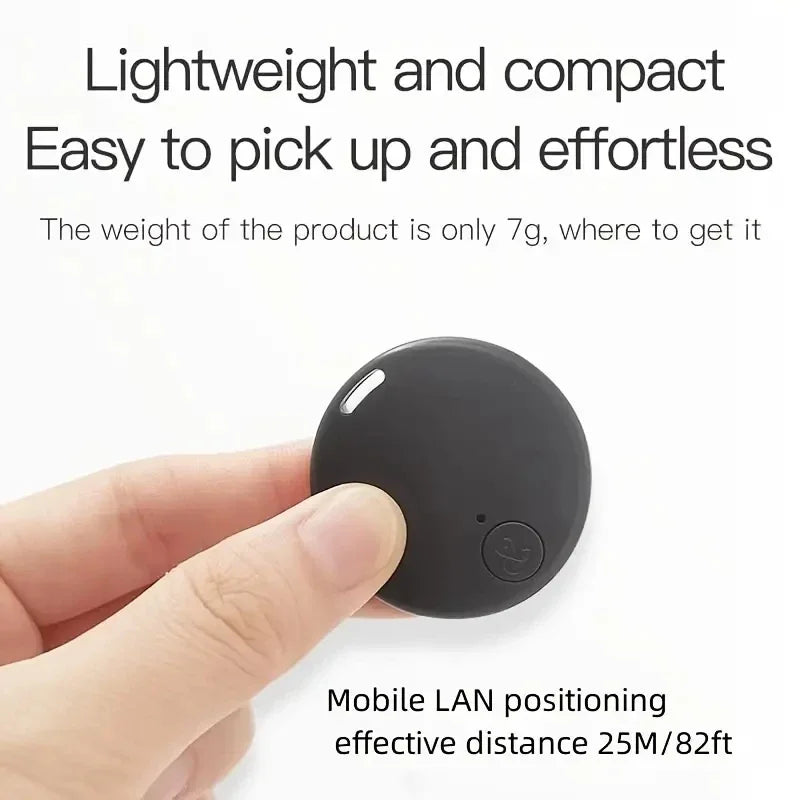 Smart GPS Tracker with Keychain for Wallets, and Keys - Locate and