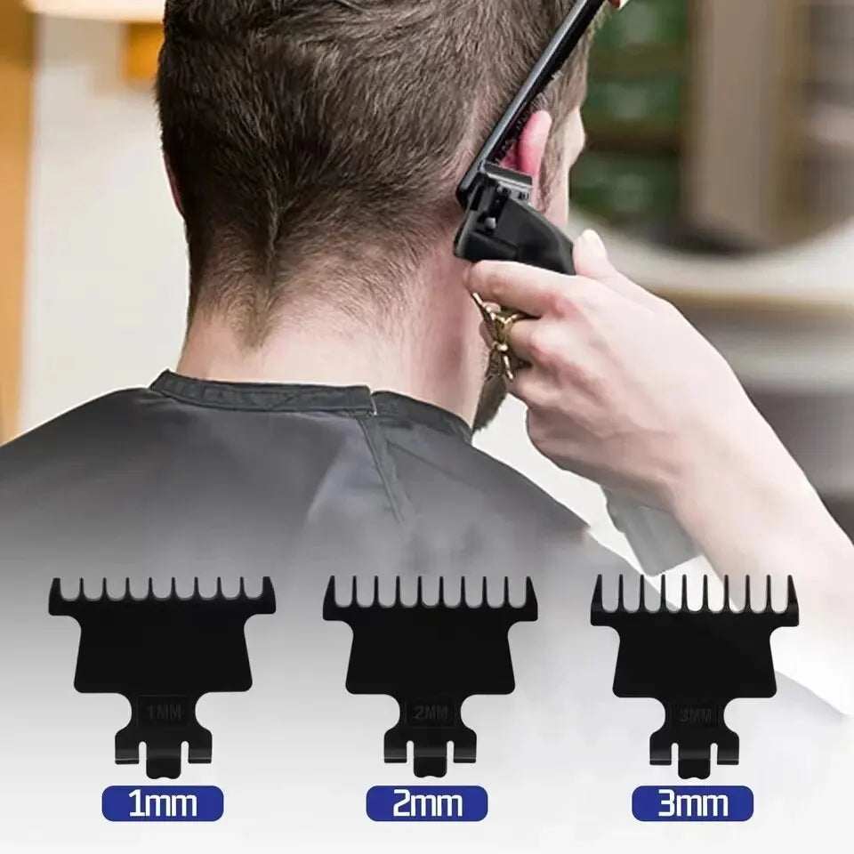 Kemei Men's Cordless Hair Clipper USB Rechargeable Electric Hair