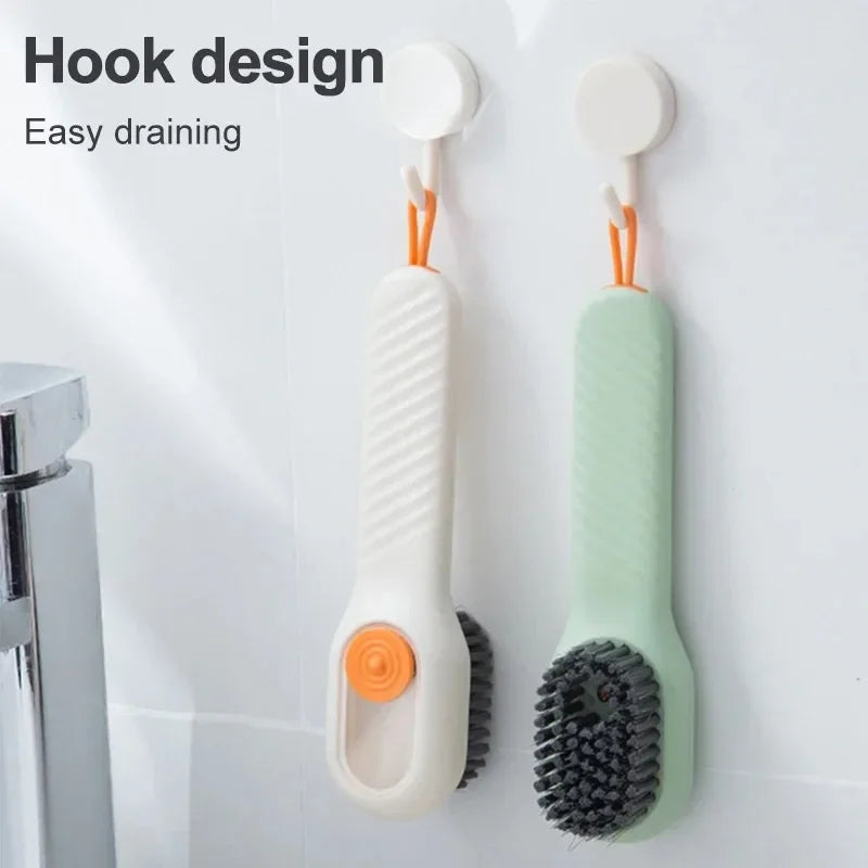 Multifunction Cleaning Brush Shoe Brush Soft-bristled Liquid Brush