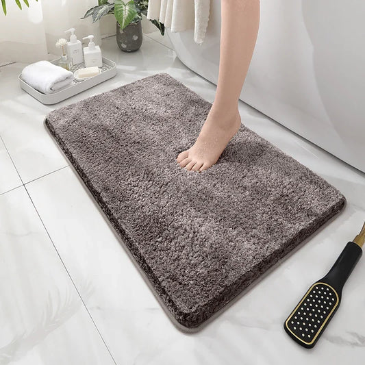 Soft Comfortable Thick Plush Floor Mat,Bathroom Floor Rug,Bedroom
