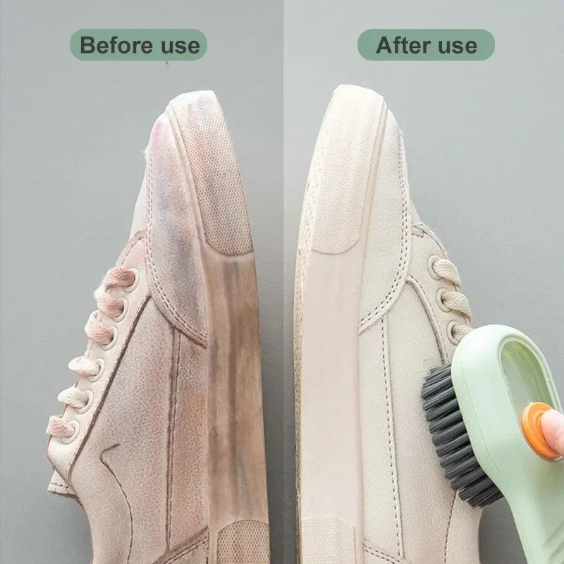 Multifunction Cleaning Brush Shoe Brush Soft-bristled Liquid Brush
