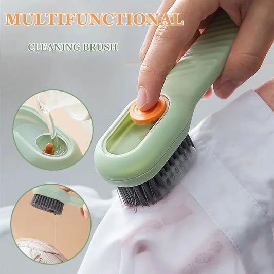 Multifunction Cleaning Brush Shoe Brush Soft-bristled Liquid Brush