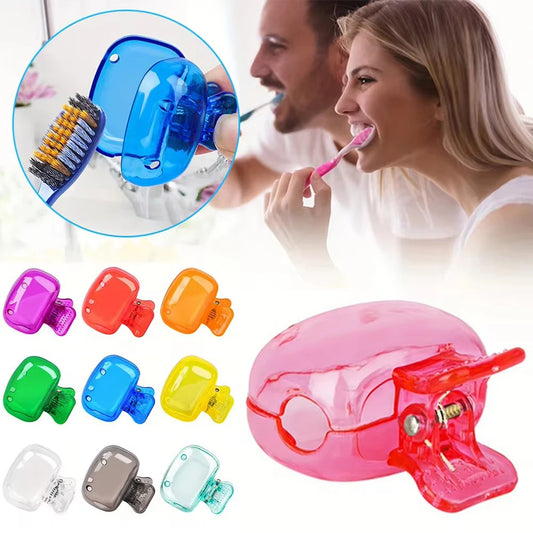 Travel Toothbrush Head Covers Toothbrush Protector Cap Brush Pod Case