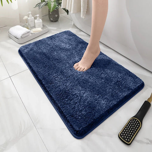 Soft Comfortable Thick Plush Floor Mat,Bathroom Floor Rug,Bedroom