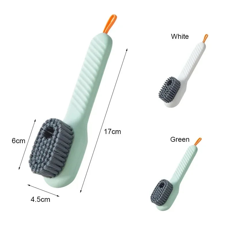 Multifunction Cleaning Brush Shoe Brush Soft-bristled Liquid Brush