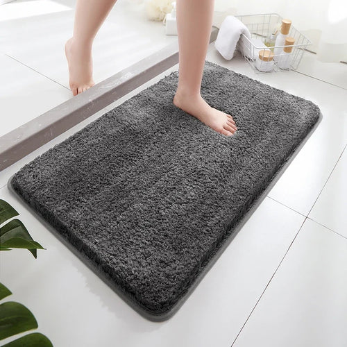 Soft Comfortable Thick Plush Floor Mat,Bathroom Floor Rug,Bedroom