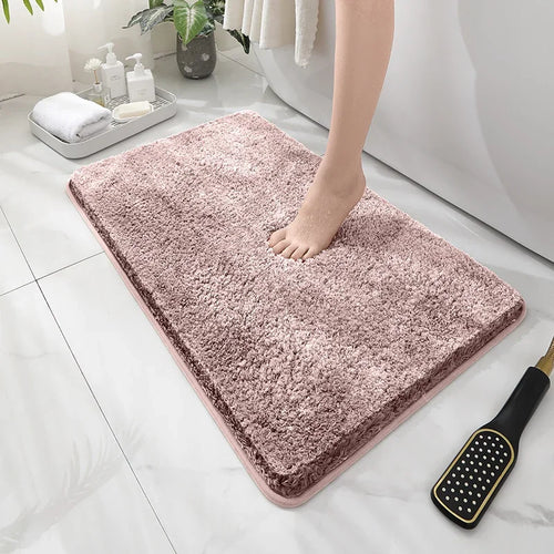 Soft Comfortable Thick Plush Floor Mat,Bathroom Floor Rug,Bedroom