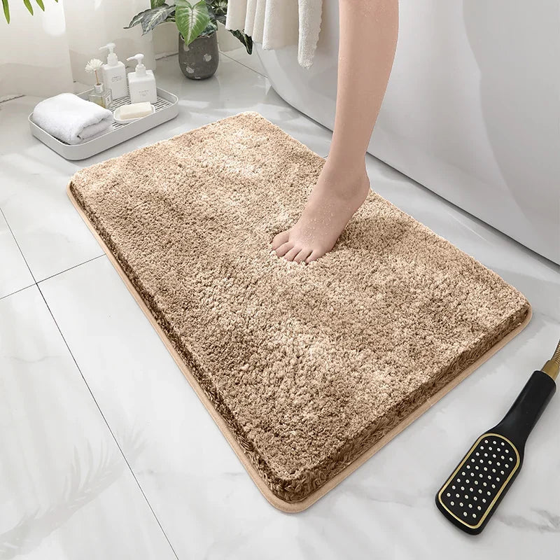 Soft Comfortable Thick Plush Floor Mat,Bathroom Floor Rug,Bedroom