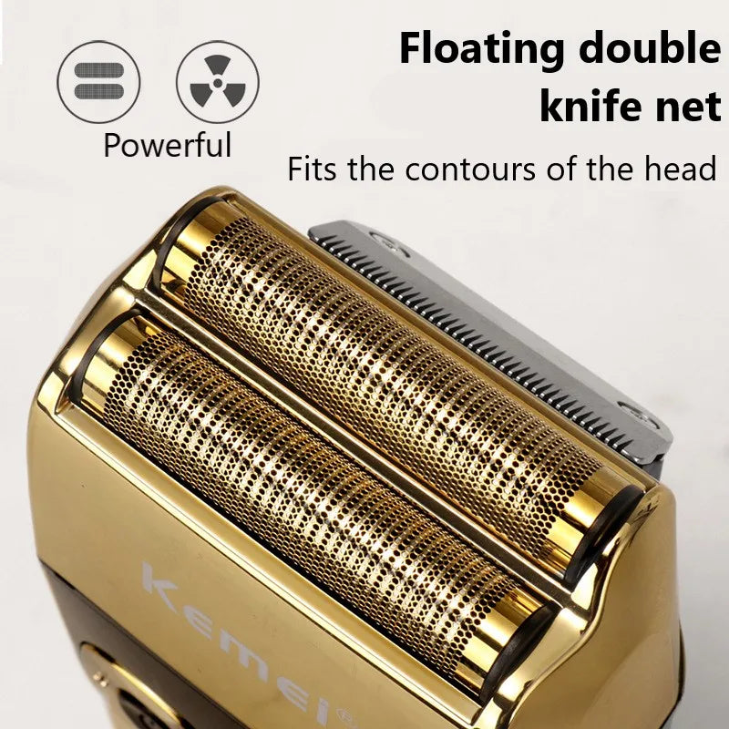Kemei Original Electric Shavers Blades Golden Foil Knife Net and