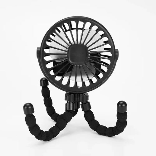1 PCS Multi-functional Stroller Handheld Mini Fan Portable USB